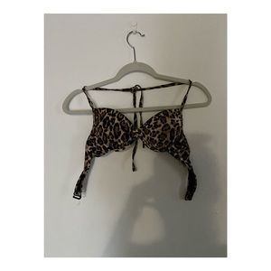 Swimsuit leopard top